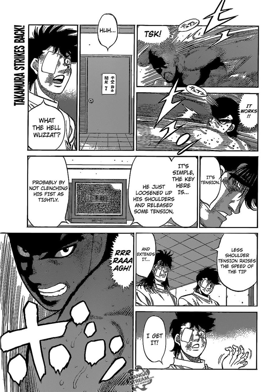 Hajime no Ippo Chapter 1103 page 13 - Chapter 1103 : A Man of Conviction