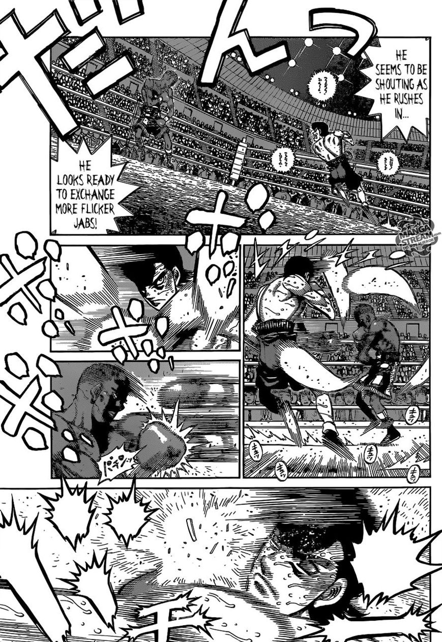 Hajime no Ippo Chapter 1103 page 3 - Chapter 1103 : A Man of Conviction