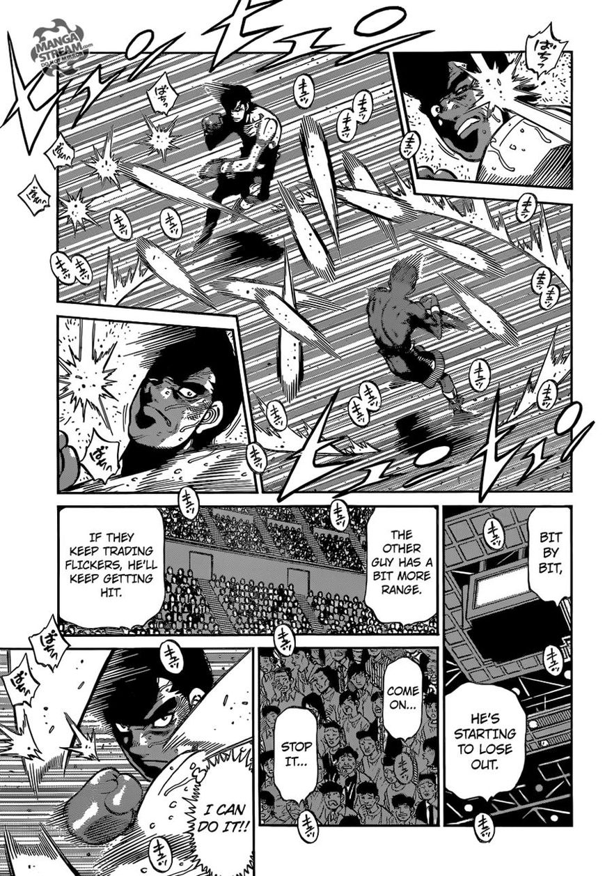 Hajime no Ippo Chapter 1103 page 7 - Chapter 1103 : A Man of Conviction