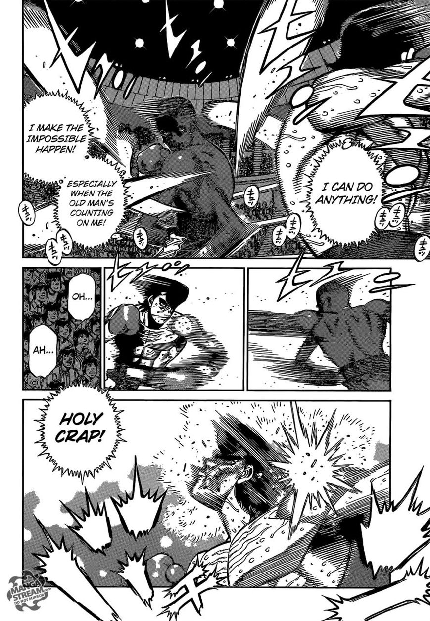 Hajime no Ippo Chapter 1103 page 8 - Chapter 1103 : A Man of Conviction