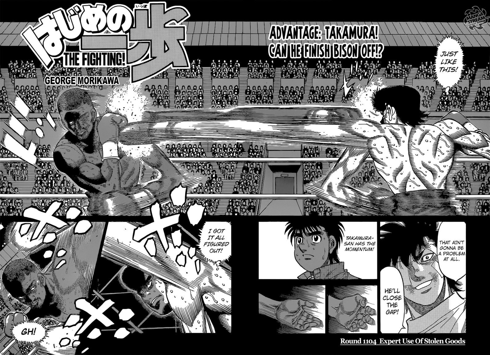Hajime no Ippo Chapter 1104 page 2 - Chapter 1104 : Expert Use Of Stolen Goods