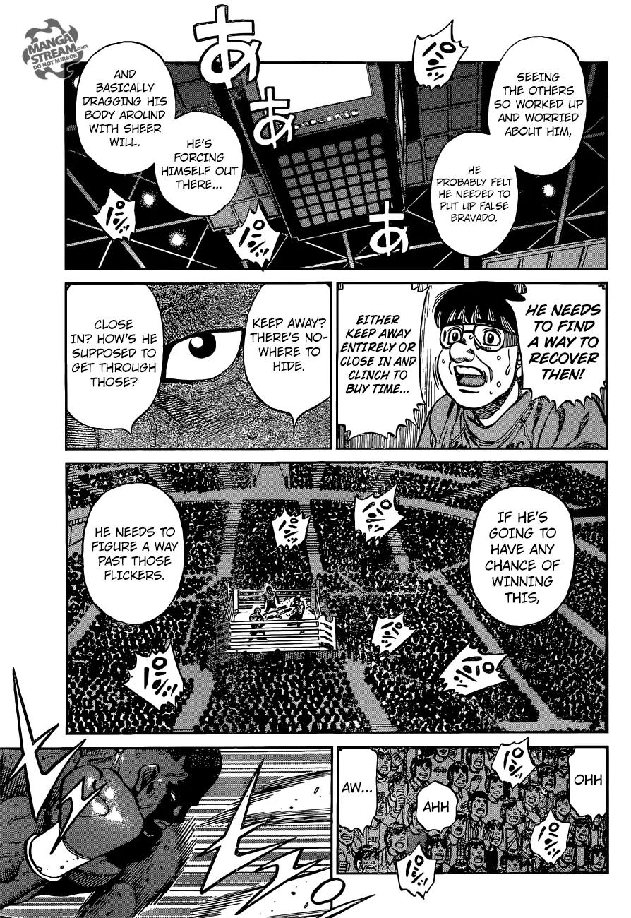 Hajime no Ippo Chapter 1105 page 12 - Chapter 1105 : Those Who Support the Hawk