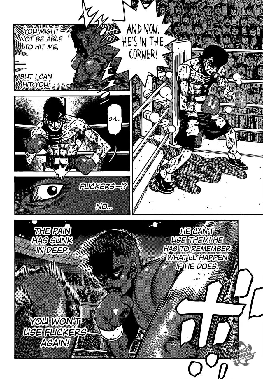 Hajime no Ippo Chapter 1105 page 15 - Chapter 1105 : Those Who Support the Hawk