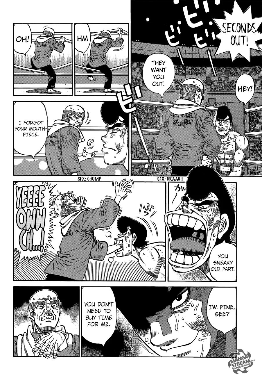 Hajime no Ippo Chapter 1105 page 5 - Chapter 1105 : Those Who Support the Hawk