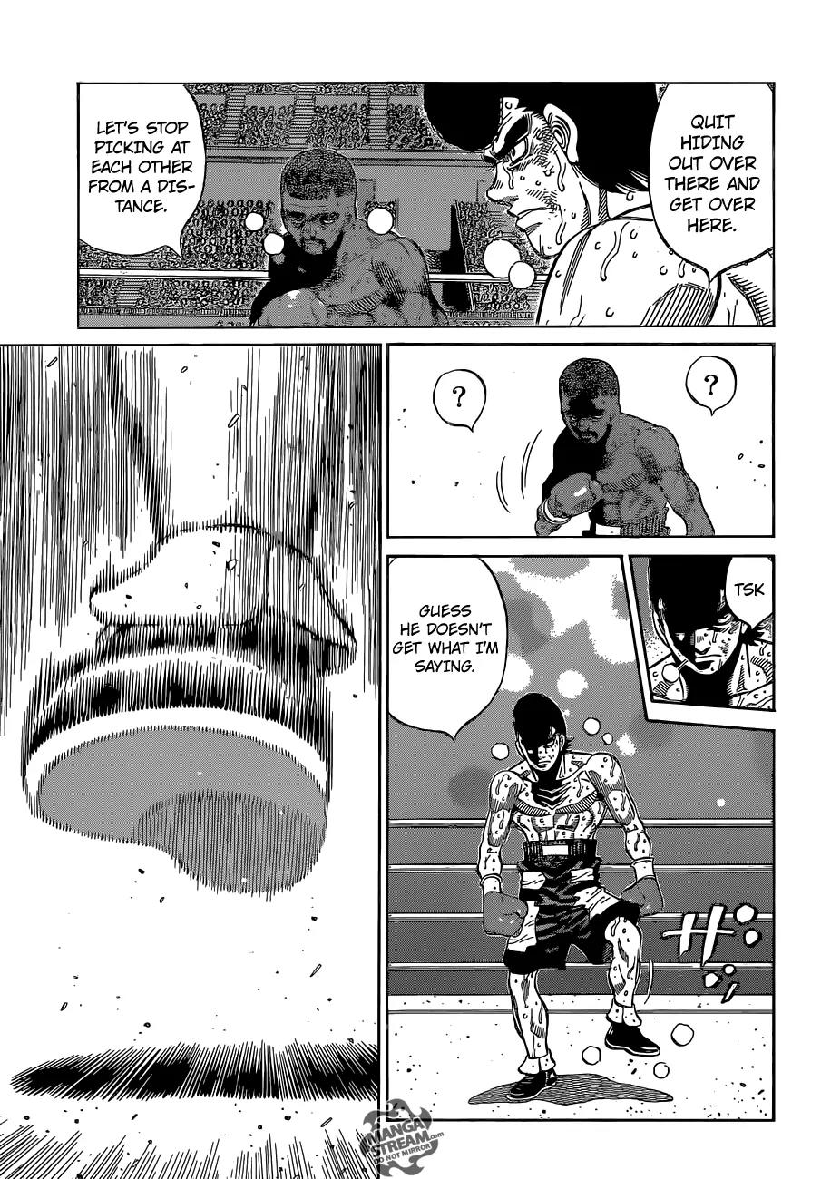 Hajime no Ippo Chapter 1107 page 12 - Chapter 1107 : Right in the Middle