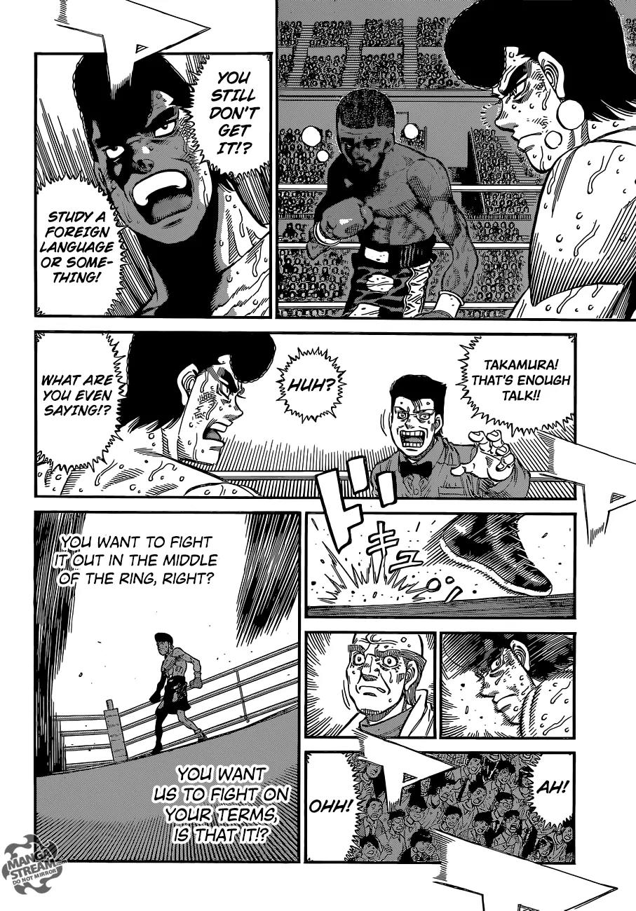 Hajime no Ippo Chapter 1107 page 14 - Chapter 1107 : Right in the Middle