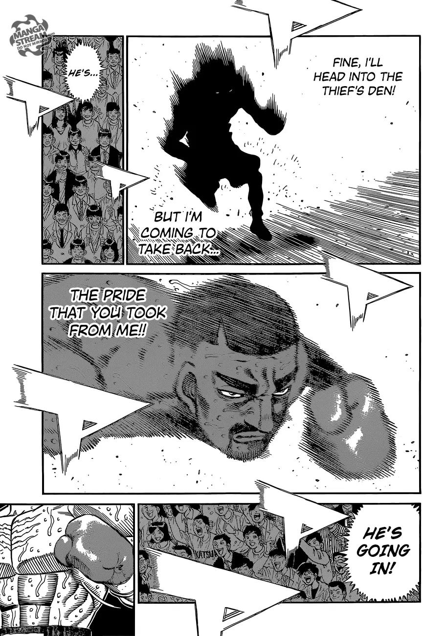 Hajime no Ippo Chapter 1107 page 15 - Chapter 1107 : Right in the Middle