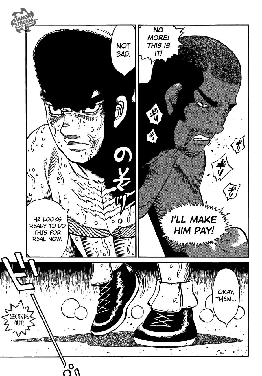Hajime no Ippo Chapter 1107 page 6 - Chapter 1107 : Right in the Middle