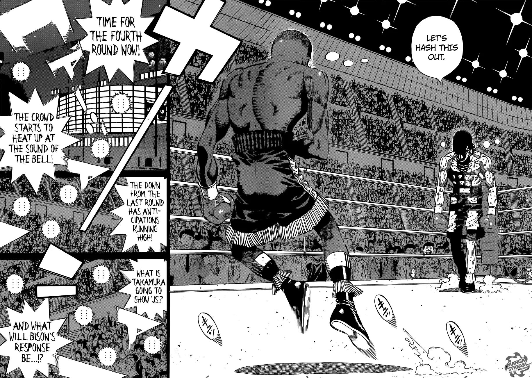Hajime no Ippo Chapter 1107 page 7 - Chapter 1107 : Right in the Middle