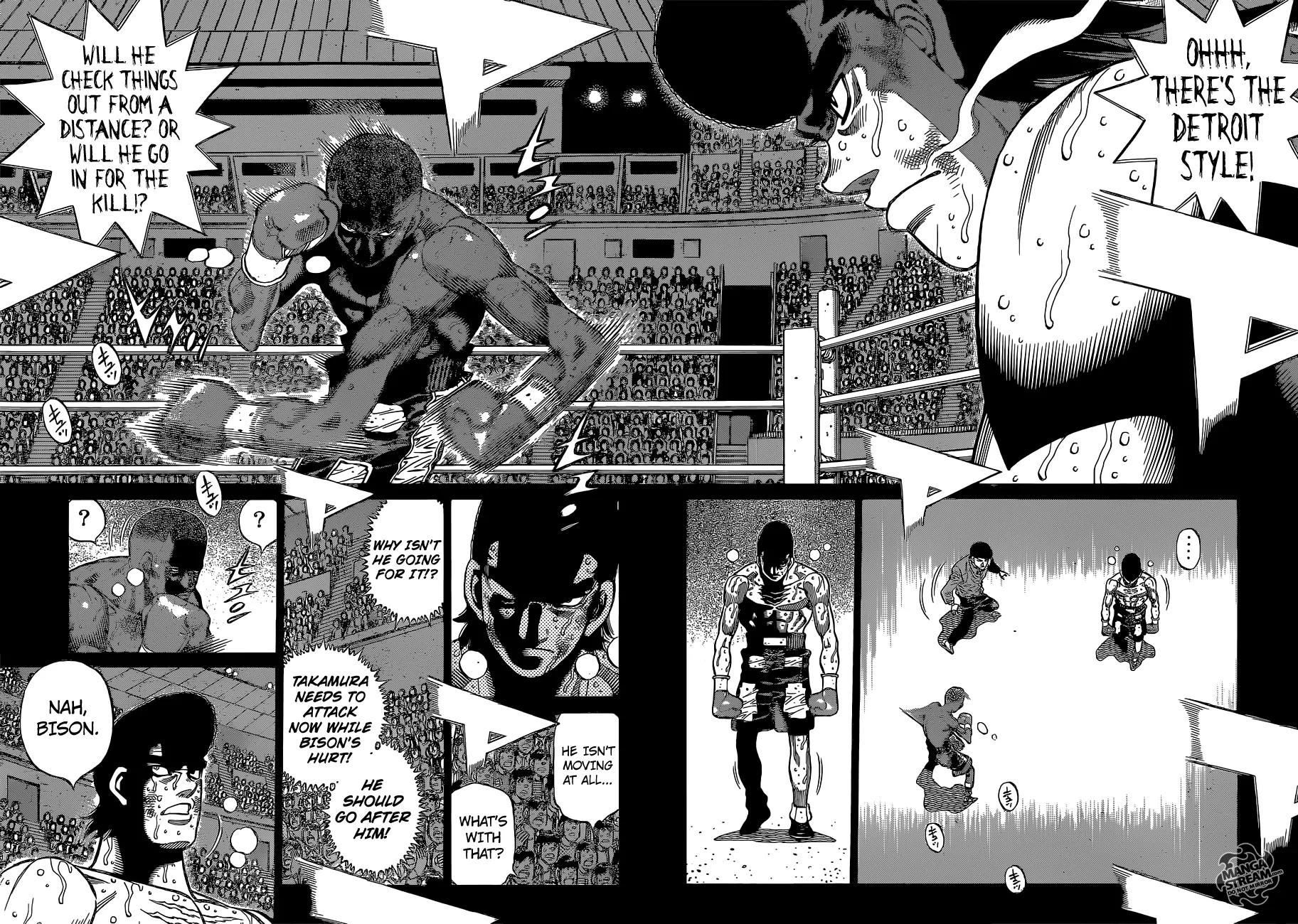 Hajime no Ippo Chapter 1107 page 8 - Chapter 1107 : Right in the Middle