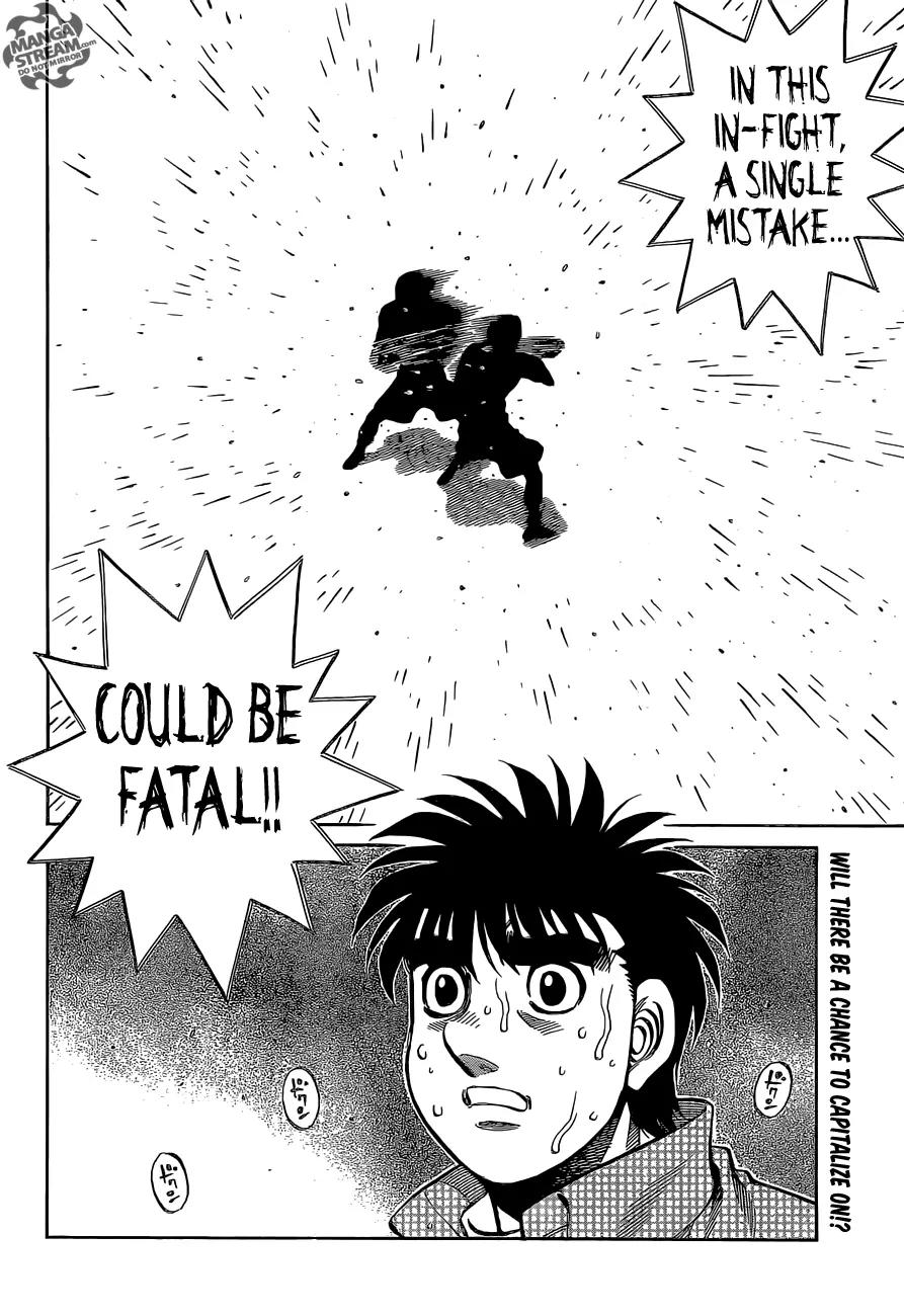 Hajime no Ippo Chapter 1108 page 14 - Chapter 1108 : Champion Equilibrium