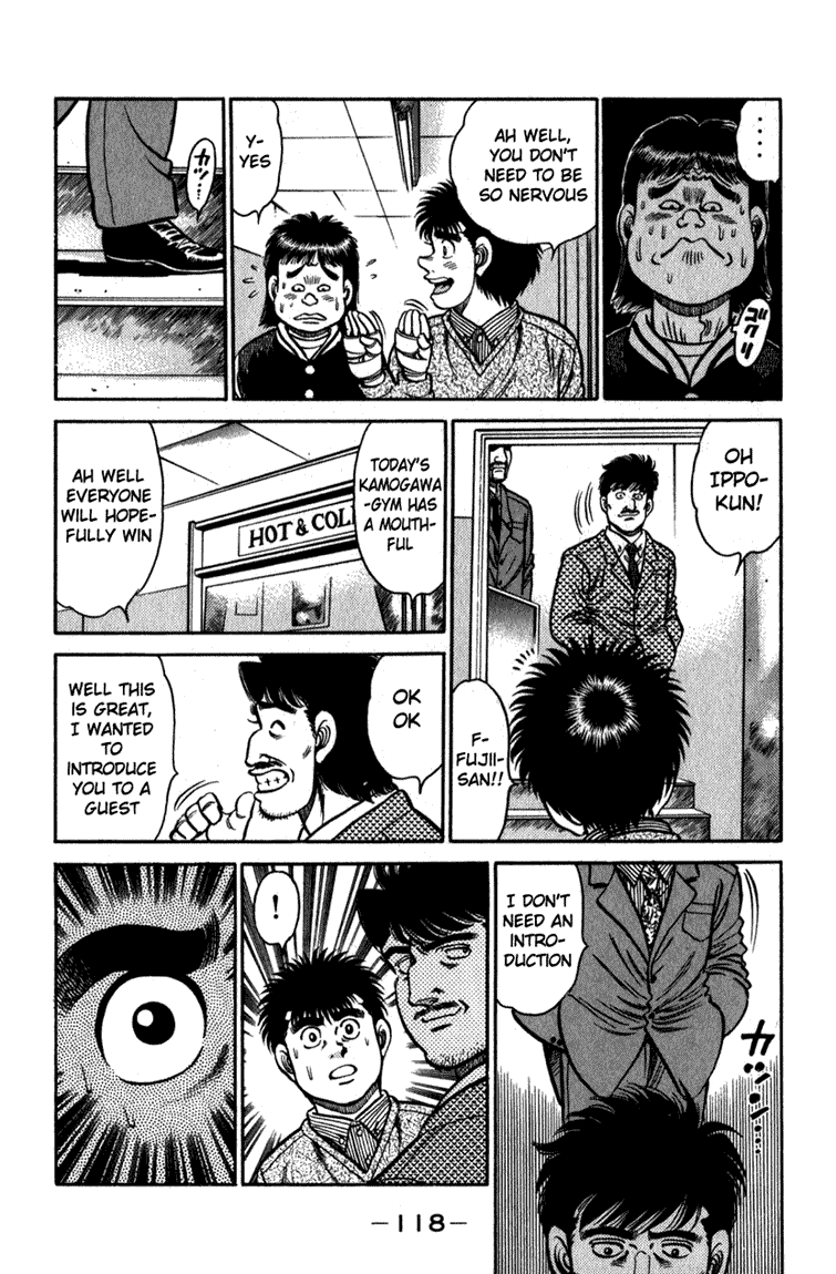 Hajime no Ippo Chapter 111.2 page 17 - Chapter 111 v2 : Accidental Meeting with the Champion