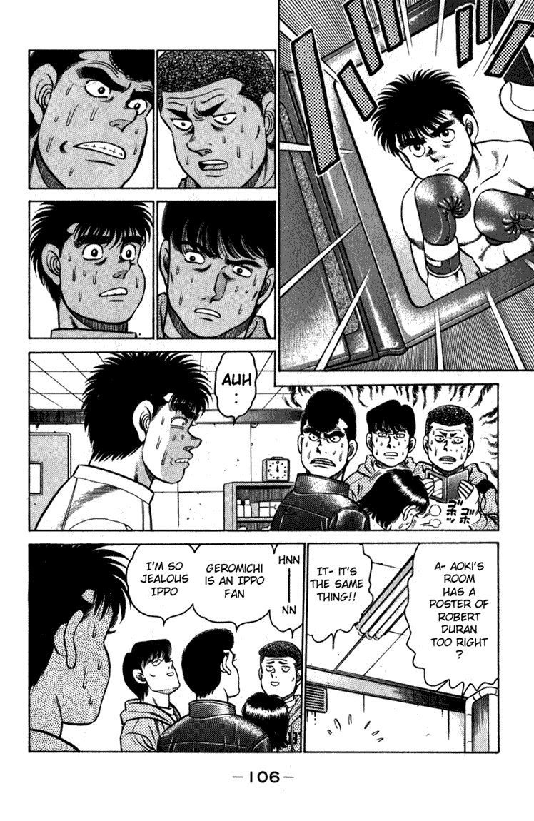 Hajime no Ippo Chapter 111.2 page 5 - Chapter 111 v2 : Accidental Meeting with the Champion