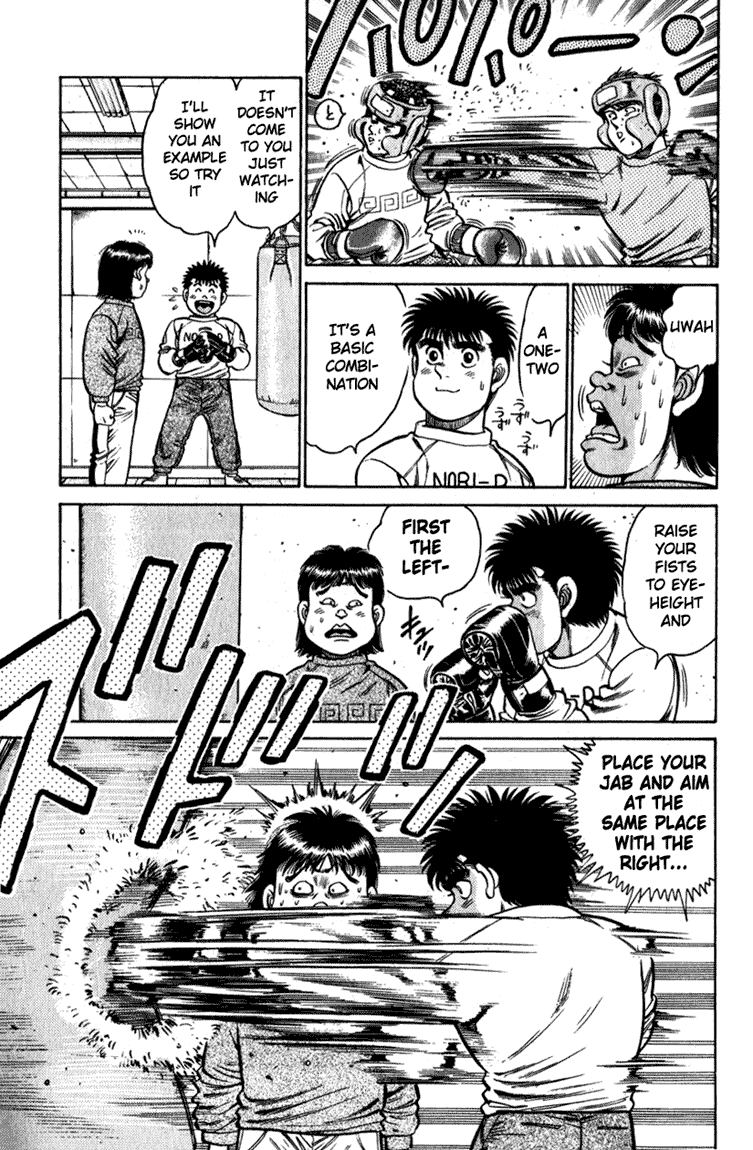 Hajime no Ippo Chapter 111.2 page 8 - Chapter 111 v2 : Accidental Meeting with the Champion