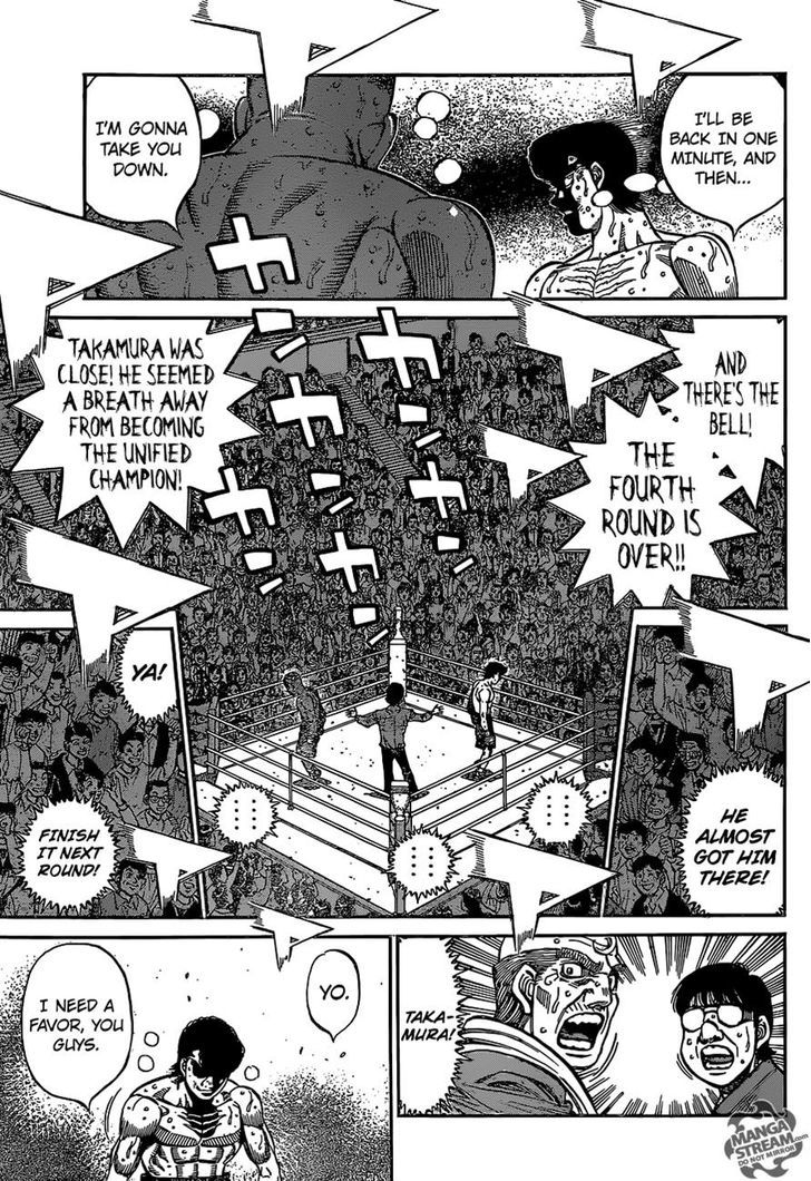 Hajime no Ippo Chapter 1110 page 10 - Chapter 1110 : Million Point Man