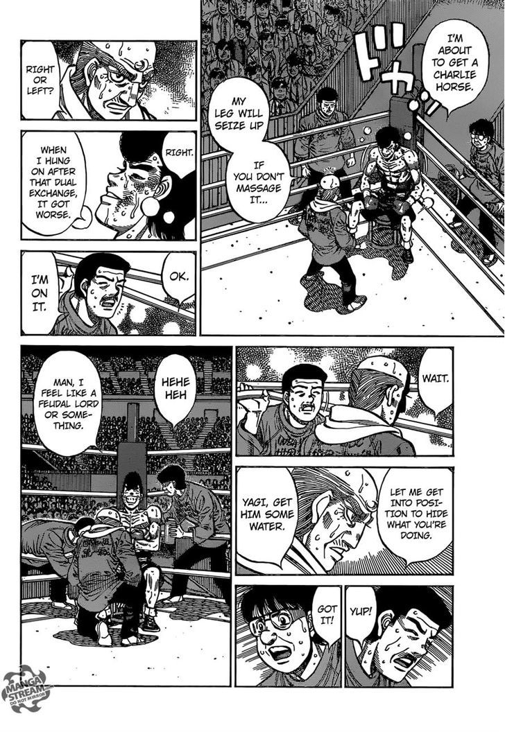 Hajime no Ippo Chapter 1110 page 11 - Chapter 1110 : Million Point Man