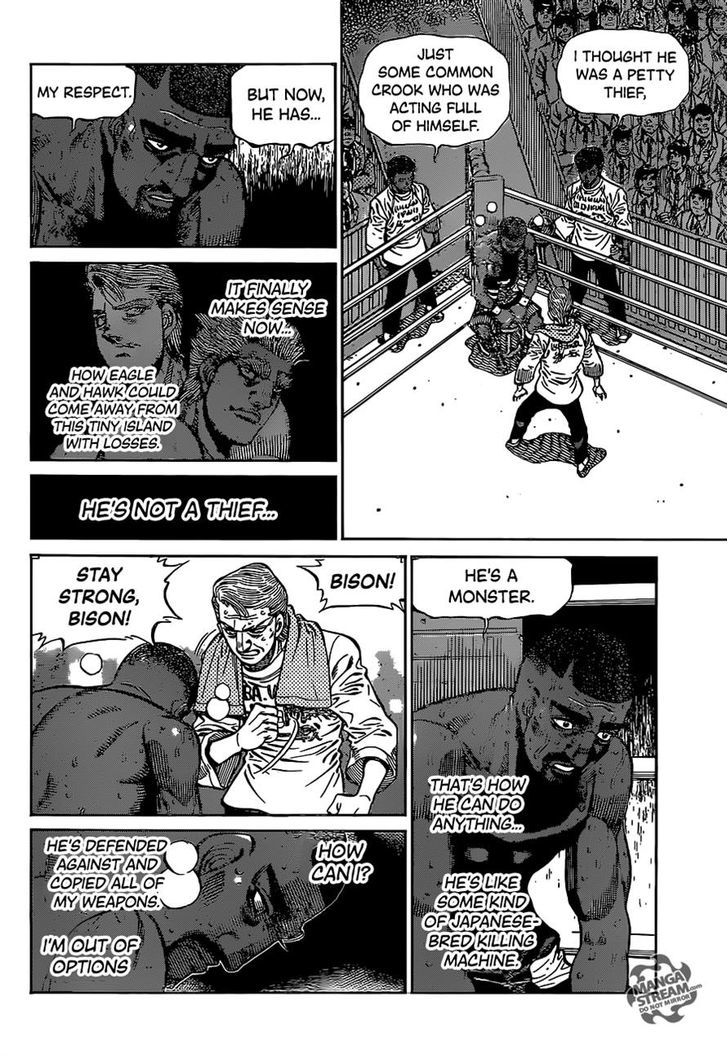 Hajime no Ippo Chapter 1110 page 13 - Chapter 1110 : Million Point Man