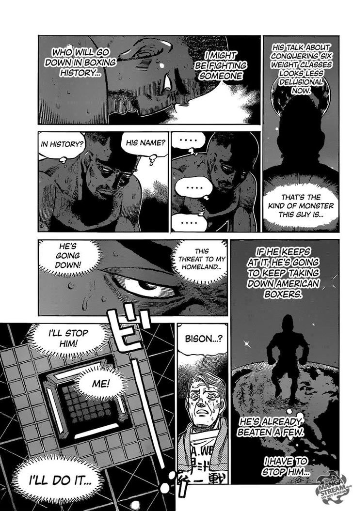 Hajime no Ippo Chapter 1110 page 14 - Chapter 1110 : Million Point Man