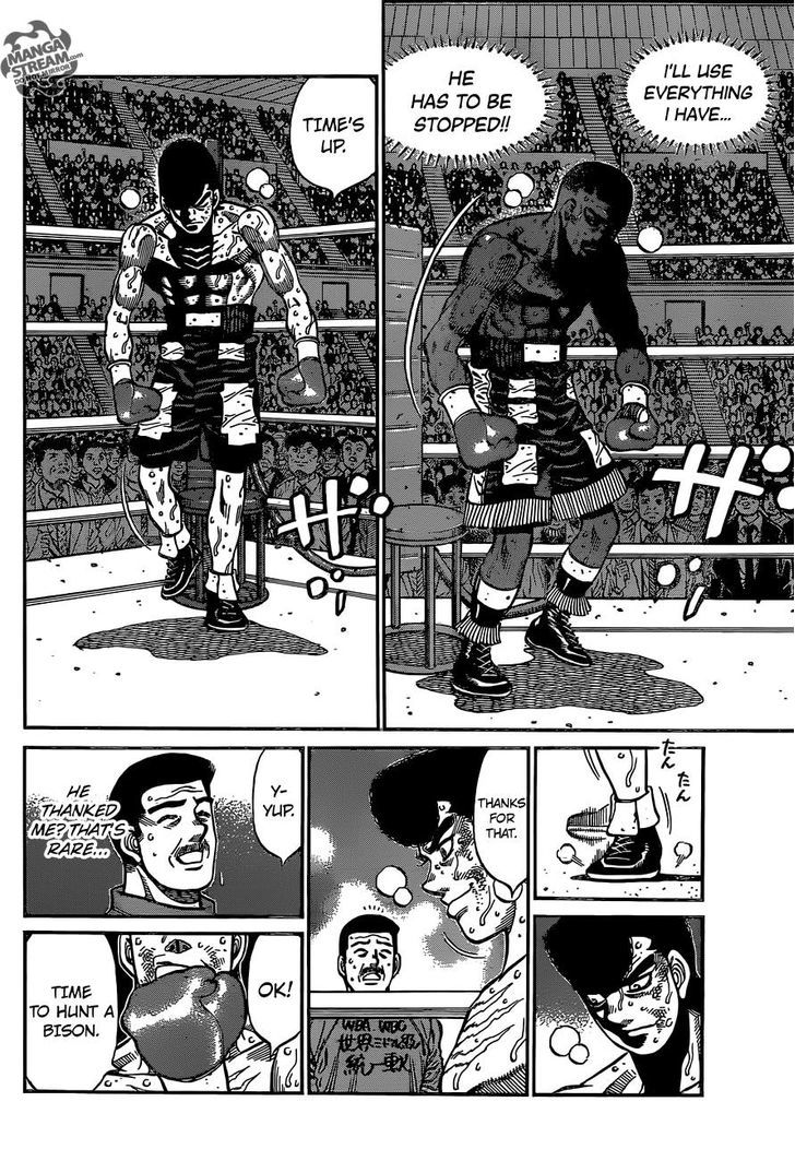 Hajime no Ippo Chapter 1110 page 15 - Chapter 1110 : Million Point Man