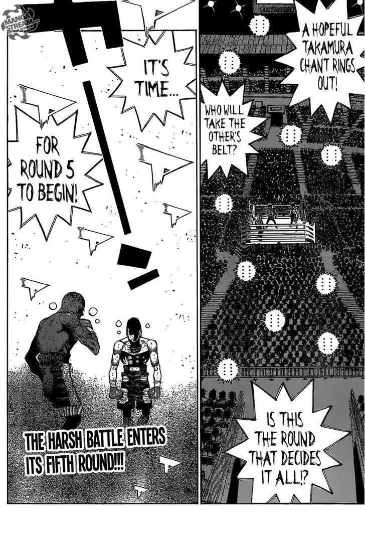 Hajime no Ippo Chapter 1110 page 17 - Chapter 1110 : Million Point Man
