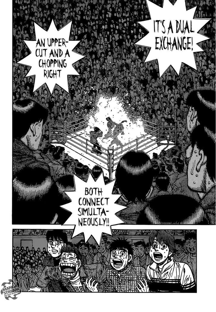 Hajime no Ippo Chapter 1110 page 2 - Chapter 1110 : Million Point Man