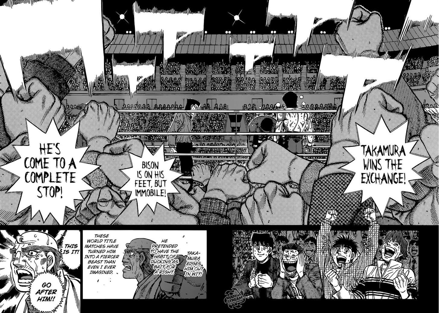 Hajime no Ippo Chapter 1110 page 6 - Chapter 1110 : Million Point Man