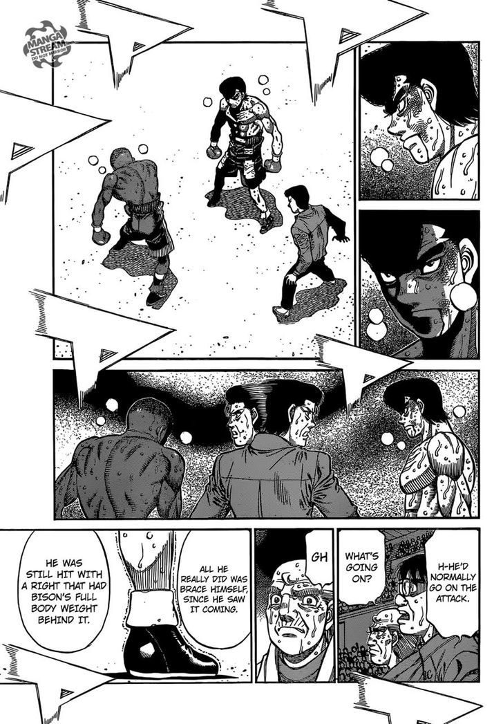 Hajime no Ippo Chapter 1110 page 8 - Chapter 1110 : Million Point Man
