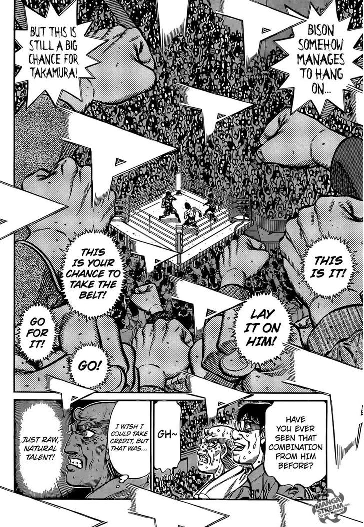 Hajime no Ippo Chapter 1111 page 10 - Chapter 1111 : Total War