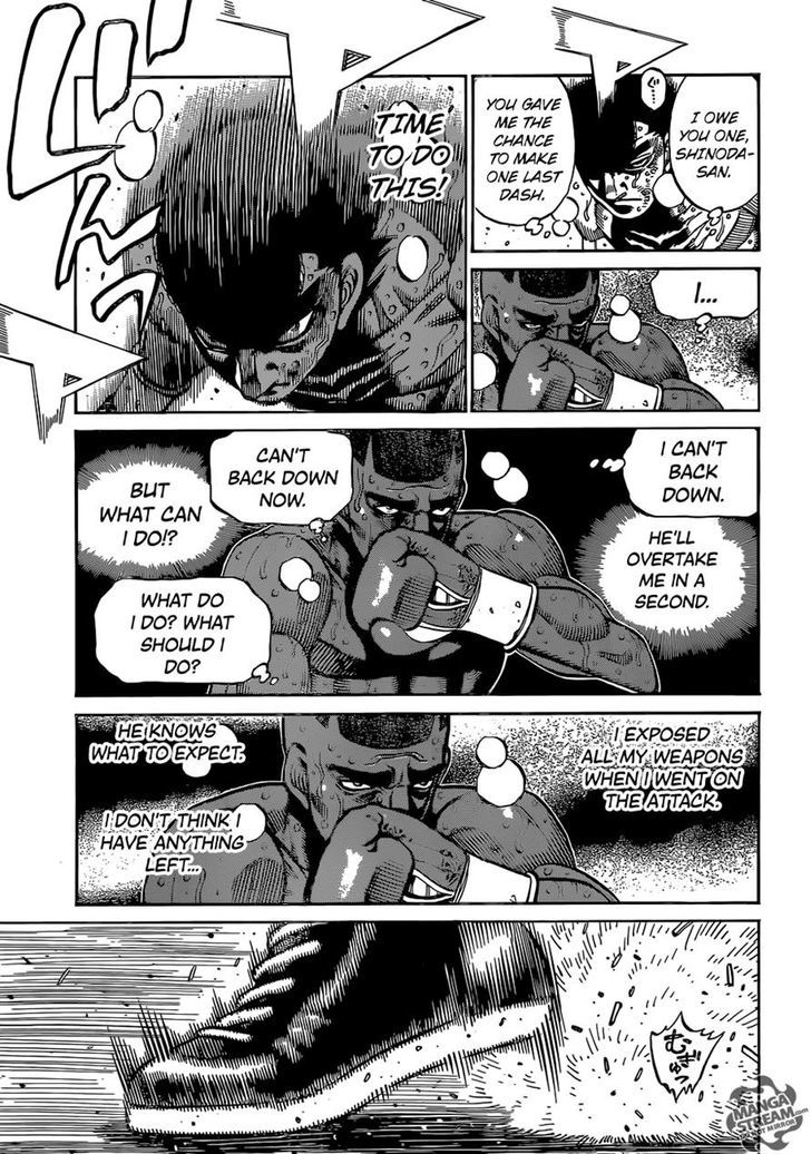 Hajime no Ippo Chapter 1111 page 11 - Chapter 1111 : Total War