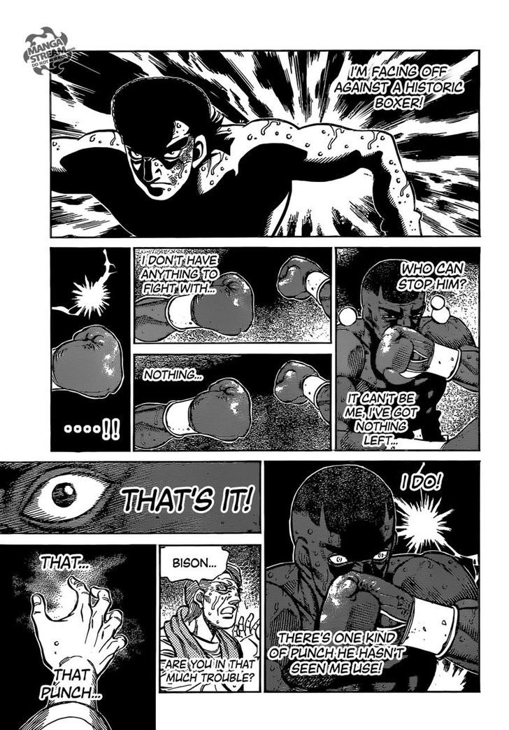 Hajime no Ippo Chapter 1111 page 13 - Chapter 1111 : Total War