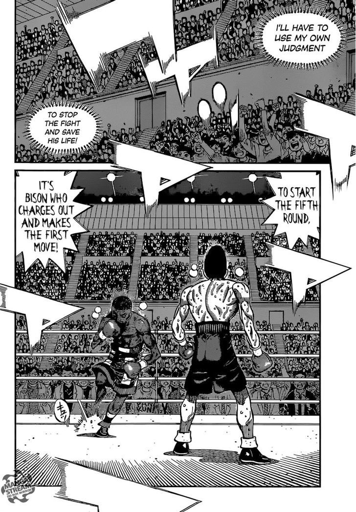 Hajime no Ippo Chapter 1111 page 3 - Chapter 1111 : Total War