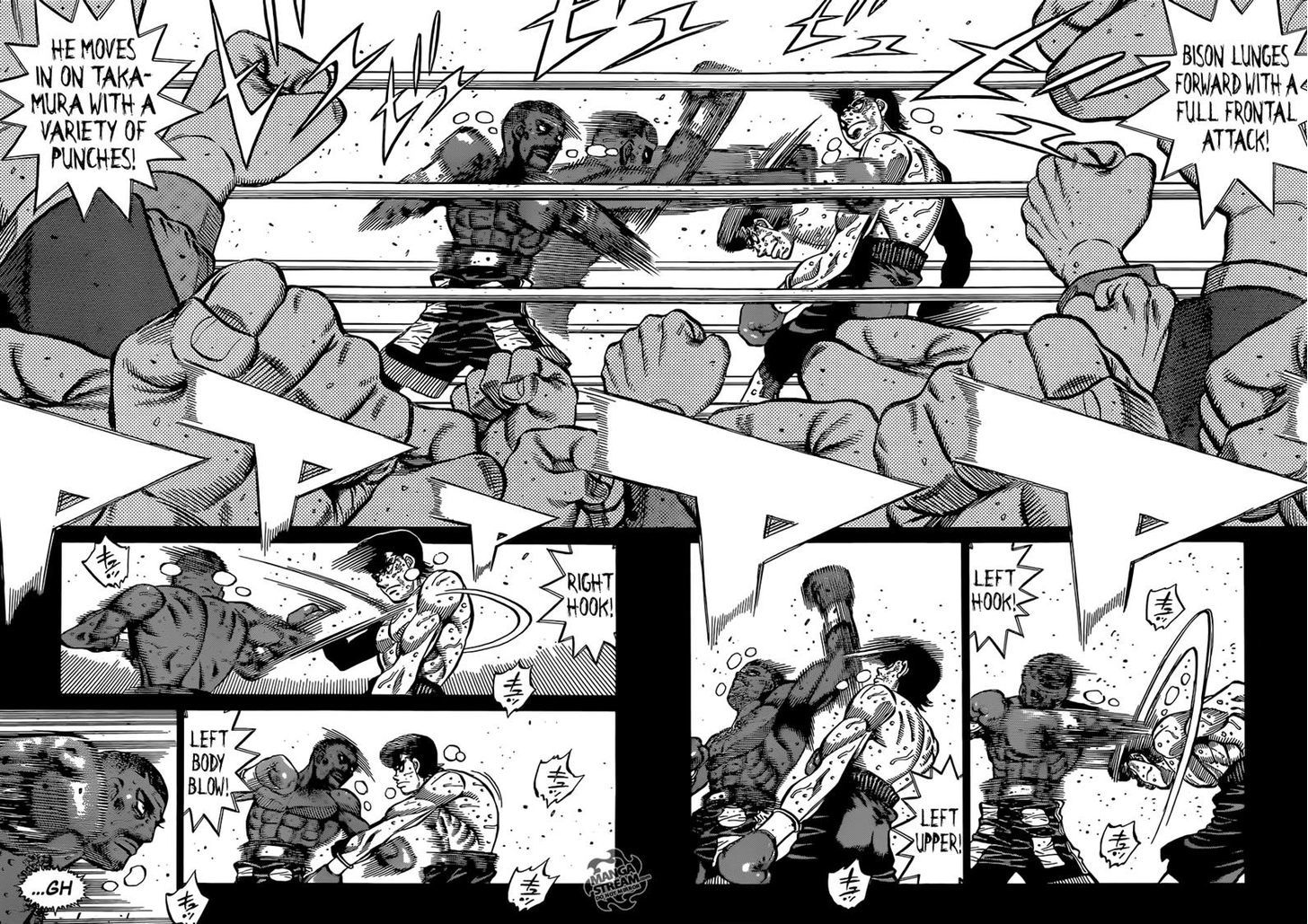 Hajime no Ippo Chapter 1111 page 5 - Chapter 1111 : Total War