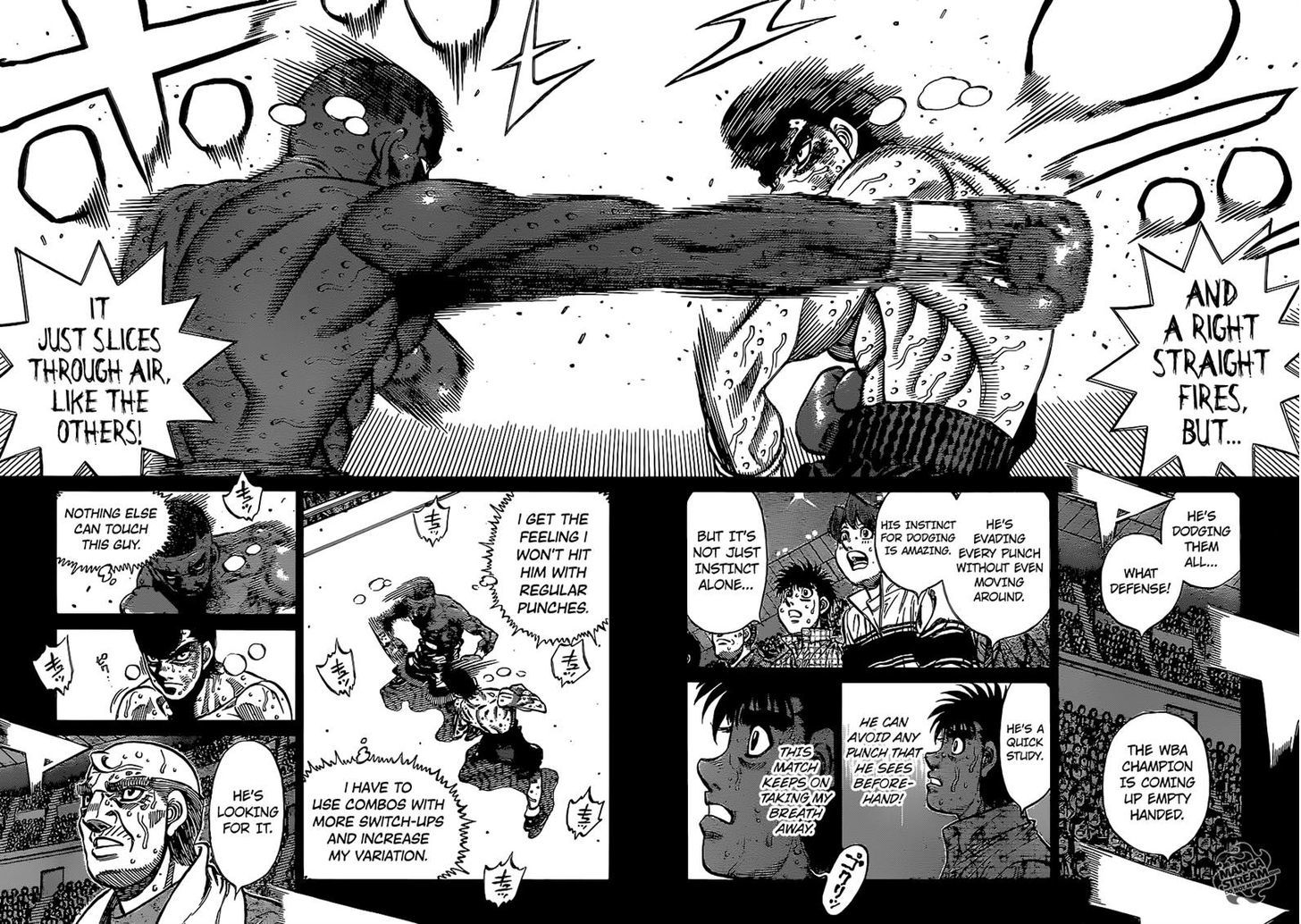 Hajime no Ippo Chapter 1111 page 6 - Chapter 1111 : Total War