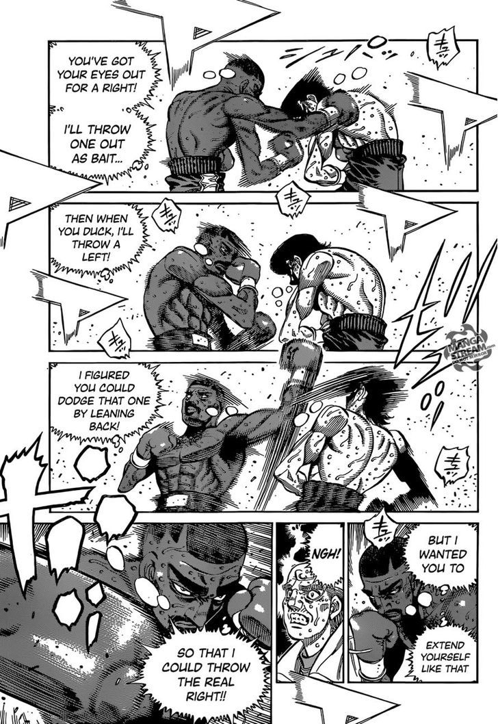 Hajime no Ippo Chapter 1111 page 8 - Chapter 1111 : Total War
