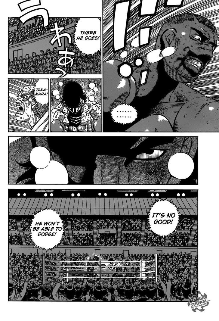 Hajime no Ippo Chapter 1112 page 12 - Chapter 1112 : An Unexpected Hit