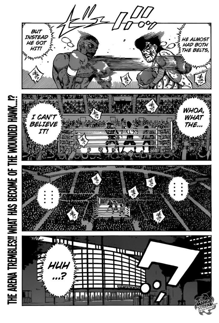 Hajime no Ippo Chapter 1112 page 13 - Chapter 1112 : An Unexpected Hit