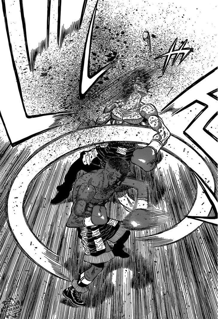 Hajime no Ippo Chapter 1112 page 6 - Chapter 1112 : An Unexpected Hit