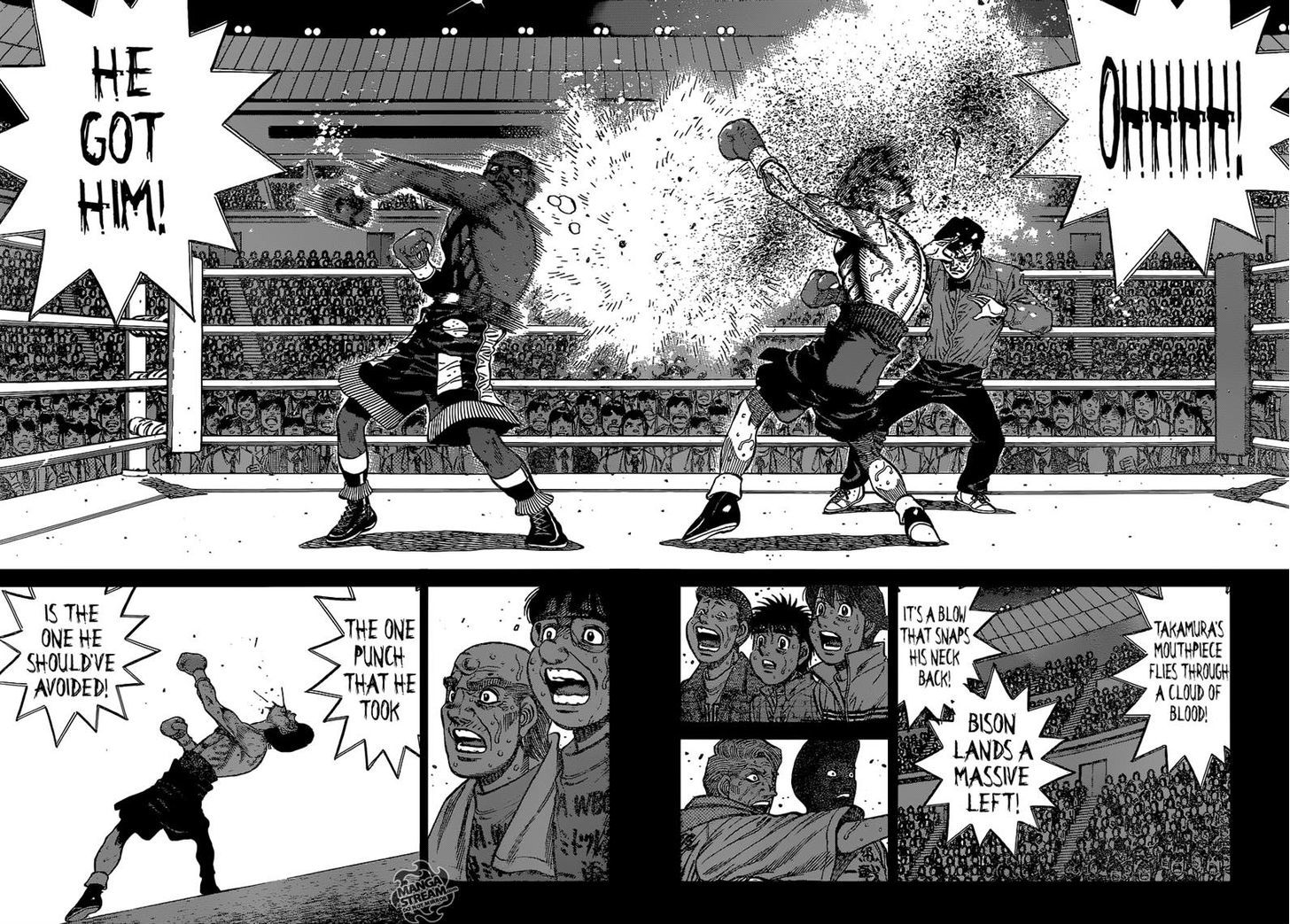 Hajime no Ippo Chapter 1112 page 7 - Chapter 1112 : An Unexpected Hit