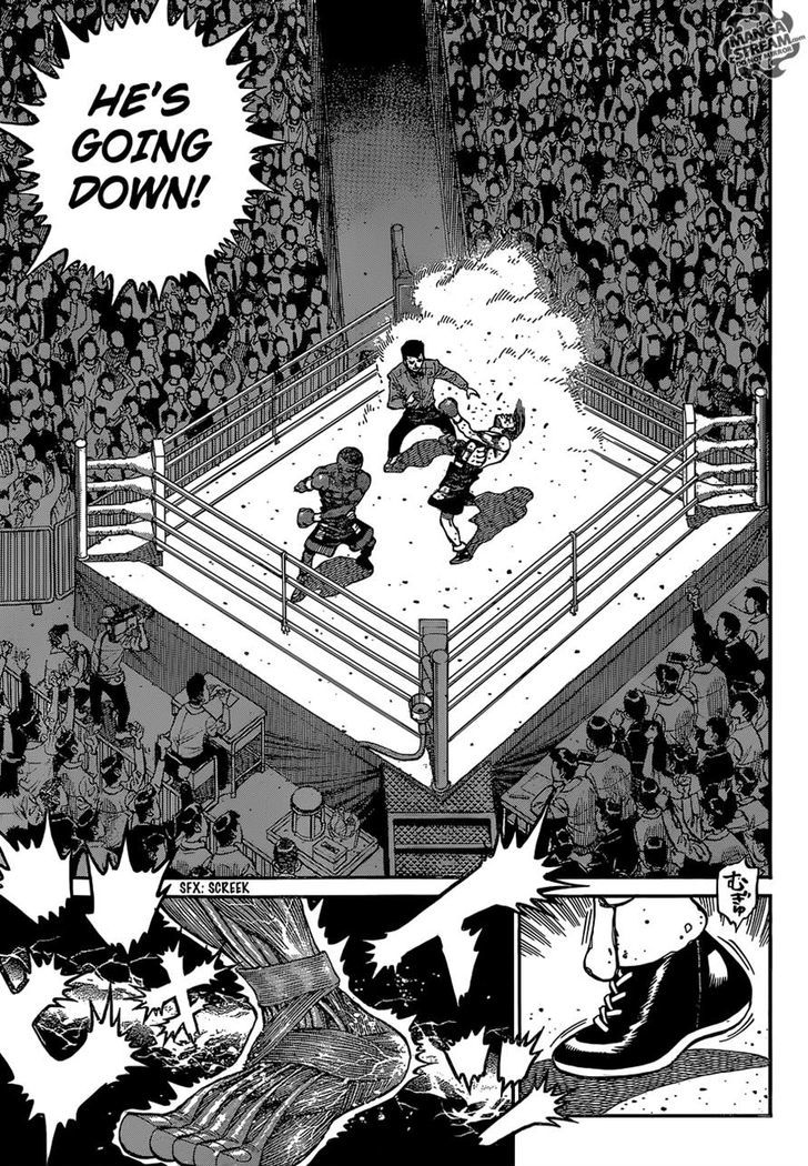 Hajime no Ippo Chapter 1112 page 9 - Chapter 1112 : An Unexpected Hit