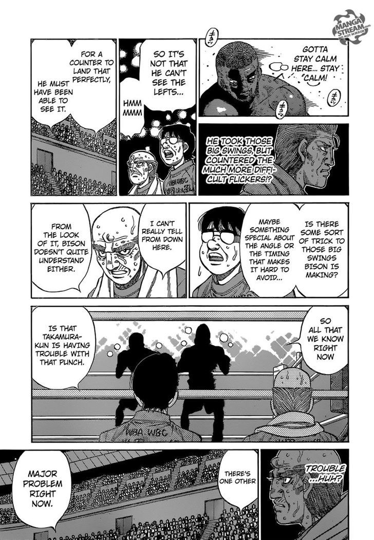 Hajime no Ippo Chapter 1113 page 10 - Chapter 1113 : Weakness