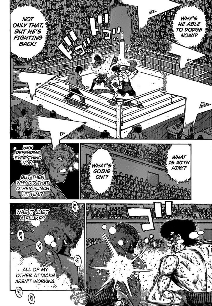 Hajime no Ippo Chapter 1113 page 2 - Chapter 1113 : Weakness