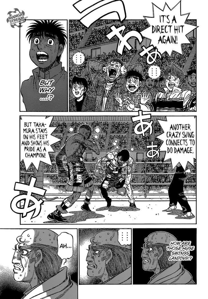 Hajime no Ippo Chapter 1113 page 5 - Chapter 1113 : Weakness