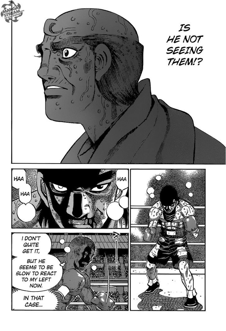 Hajime no Ippo Chapter 1113 page 6 - Chapter 1113 : Weakness