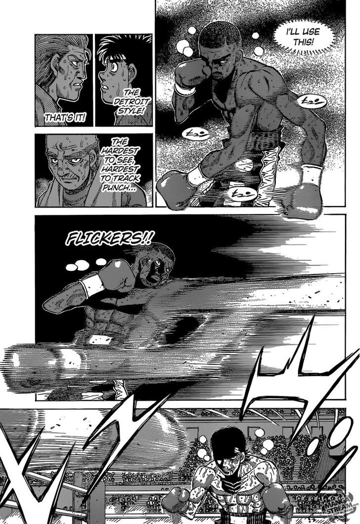 Hajime no Ippo Chapter 1113 page 7 - Chapter 1113 : Weakness