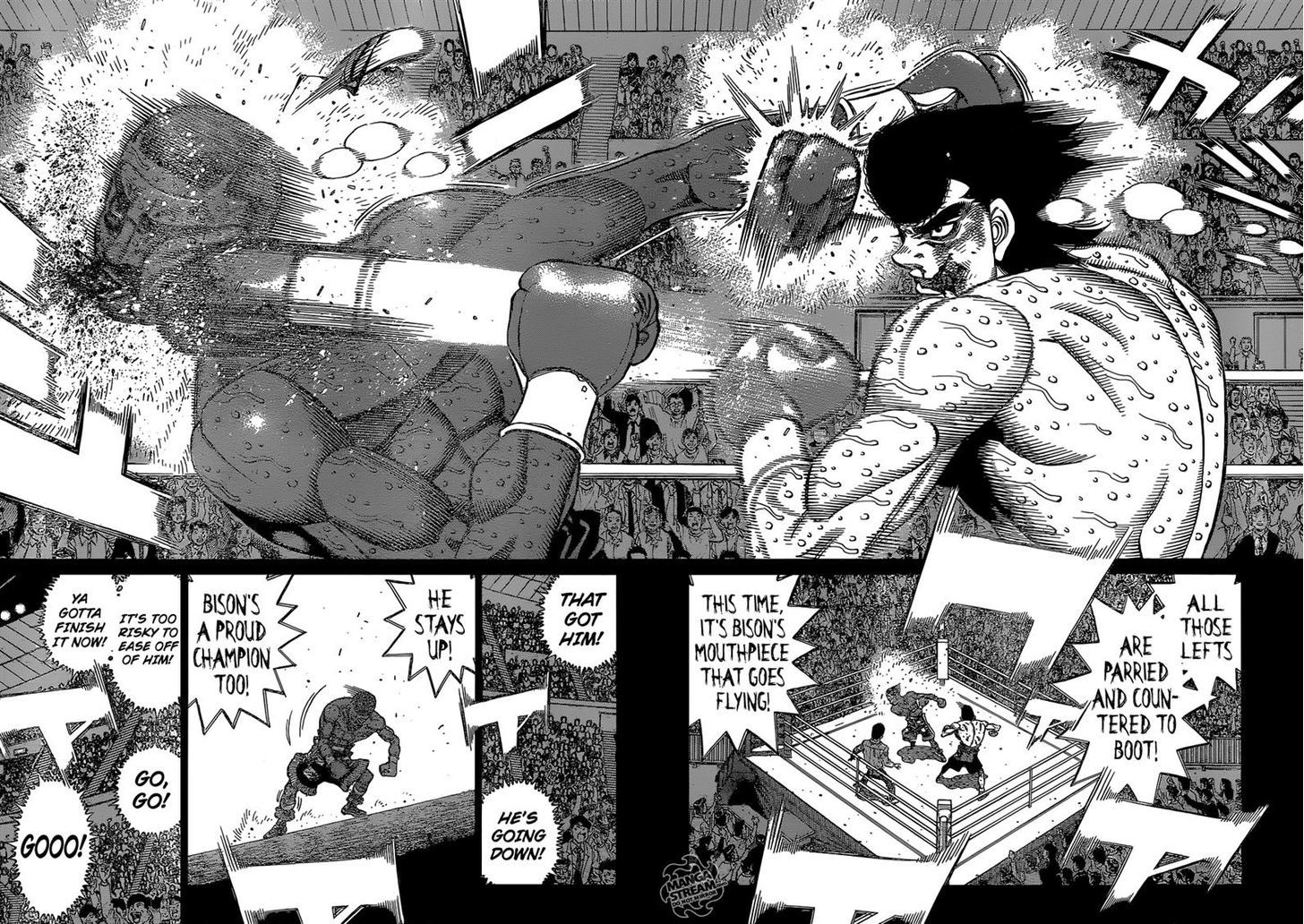 Hajime no Ippo Chapter 1113 page 8 - Chapter 1113 : Weakness