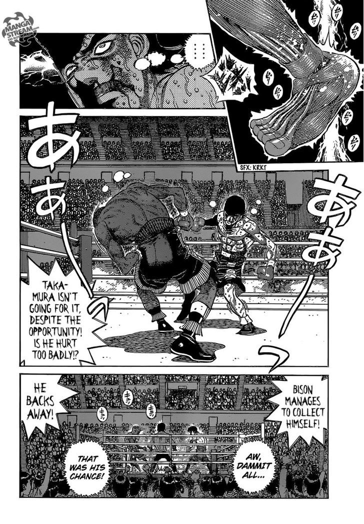 Hajime no Ippo Chapter 1113 page 9 - Chapter 1113 : Weakness