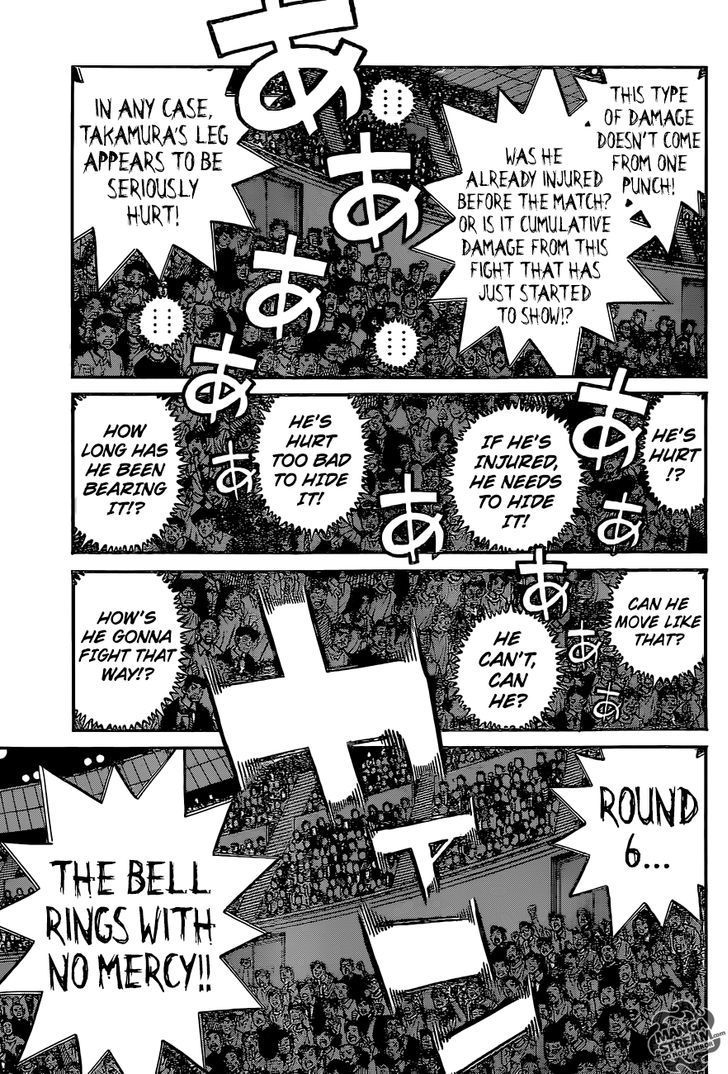 Hajime no Ippo Chapter 1114 page 10 - Chapter 1114 : Willpower Infusion