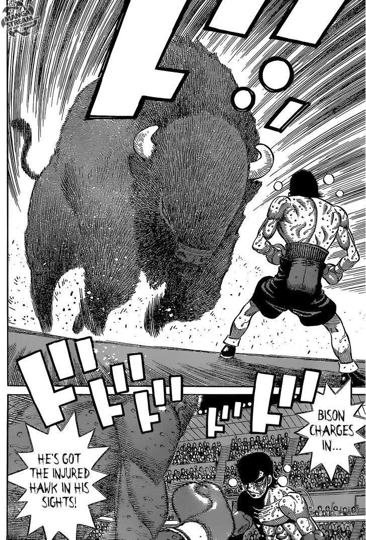 Hajime no Ippo Chapter 1114 page 11 - Chapter 1114 : Willpower Infusion