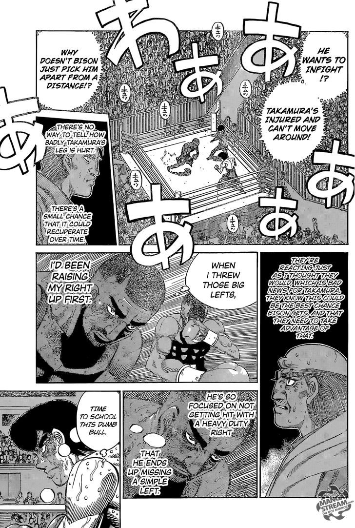 Hajime no Ippo Chapter 1114 page 12 - Chapter 1114 : Willpower Infusion