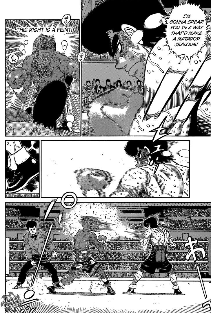 Hajime no Ippo Chapter 1114 page 13 - Chapter 1114 : Willpower Infusion
